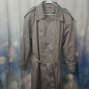 J. Weitz Tan, Lined, Duffel Coat